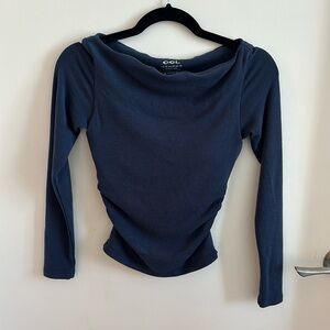 OGL boat neck top